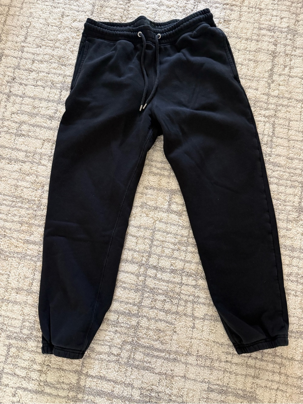H&M Black Loose Fit Sweatpants